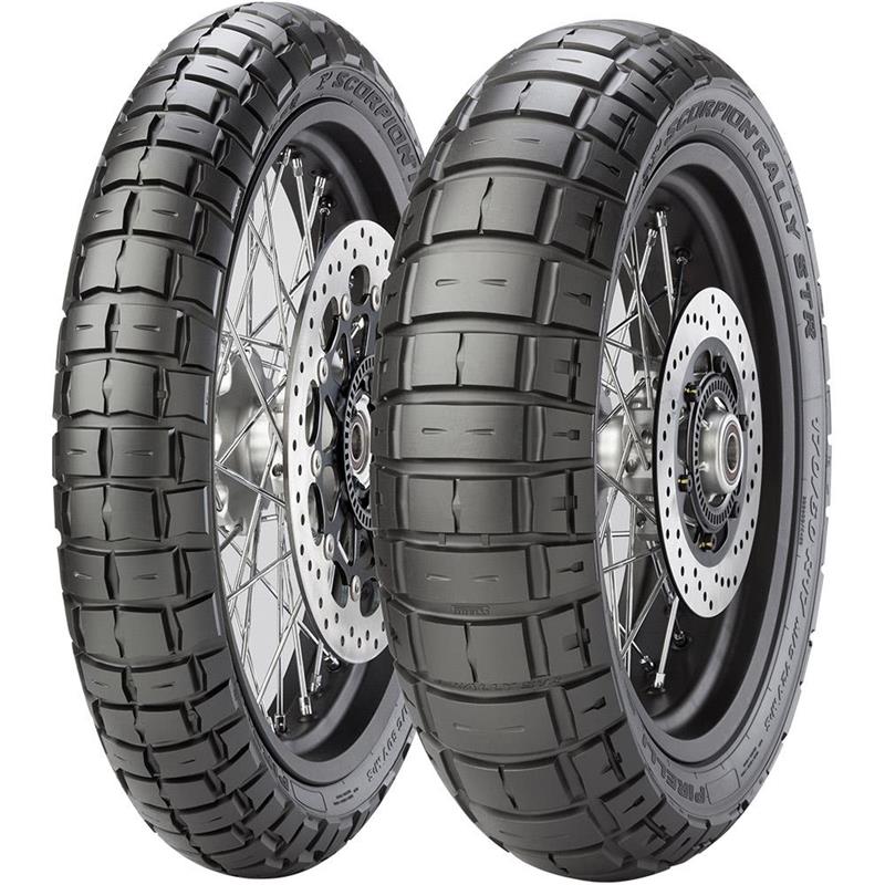 130/70-13 Pirelli SCORPION RALLY STR 57P TL ENDURO ON/OFF Rear M+S